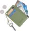 Picture of 1Small Wallets for Women Slim Leather Card Case Holder Wallet Coin Change Purse with Keychain